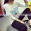 OEM china wholesale lady tops brand fashion t-shirt for women