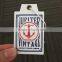 2016 customized direct factory wholesafashionable jeans swing tags hang tags with competitive price