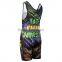 USA cheap custom sublimated wrestling singlets for children