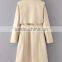 Runwaylover EY0990C Hot Sale 2016 Women Double Breasted Trench Coats With Belt