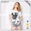 High Quality T-shirt Manufacture,custom Woman White T-shirt,printing T-shirt