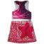Nylon spandex custom sports clothings athletic women import sportswear