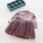 Wholesale Vintage Style Long Sleeve Kids Baby Girls Tutu Dress