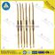 golden colors double head aluminum knitting crochet from china