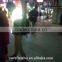 black high visibility reflective safety vest