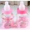 Baby candy box decoration plastic milk bottles favor