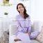 2015 good sale cotton women short sleeve pajamas nightwear