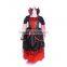 Halloween white and red wing with dress children devil dress children devil dress