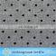 black white dot design 100% cotton flock denim fabric