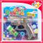 Cheap bubble gun toy,plastic bubble gun with light