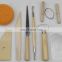 9pcs Basic Pottery Tool Kit