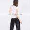 latest pant coat picture wide leg PU leather pants women black