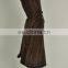 knitted mink coat with hood for women North American style
