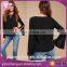 wholesale 2017 latest design long sleeve fashion new women tops