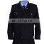 High Quality Black Color Security Guard Uniform/ customize guard staff uniform