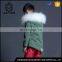 Best warm kids winter fur coats with faux rabbit fur lined