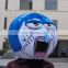 2017 blue funny halloween mascot head and suit for party