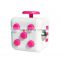 Hot sale pink multifunctional plastic fidget cube gold supplier