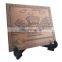 custom zinc alloy square palace gate souvenir metal plate