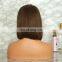 130% density elastic band brazilian hair glueless full lace wig