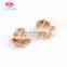 Crown shape buttons for clothing rhinestone belly button jewelry