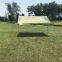 Outdoor deep Green silver coated waterproof tarp sun shelter