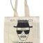 12 Oz Natural Cotton Canvas Tote Bag Reusable Ideal for School and Office Use