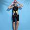 Custom one piece sun protection girls swimsuit women's swimwear