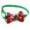 Activity price Christmas style pet cat dog bow tie