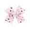 8inch Large Hair Bow Flower Hair Clips Rainbow Star Heart Hair Pin Holder for Baby Girl