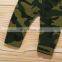 Newborn autumn new product suit letter printing romper camouflage trousers baby one-piece romper