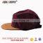 5 Panels Flat Brim Custom Corduroy Caps And Hats/Custom Corduroy 5 Panel Cap
