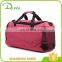 Wholesales custom duffle gym bag waterproof Sports luggage Bag Gym Bag with Shoe Compartment