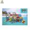 Children's park toy private personal water park outdoor sliding kids water playground plastic water slide