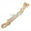 Rope strung through stick toy interactive dog play toy grinding stick dog chew toy with rope