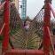 Amusement Park Children Outdoor Play Equipment Climbing Net Bridge