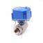 stainless steel 304  motorized water valve CWX mini electric actuator water control valve CWX-25S motorized ball valve