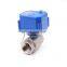 1 inch stainless steel dc5vDC12V DC24V electric control   shutoff ball valve