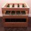 Custom Logo and Painted Beer Crate Wooden Bottle Shipping Crates