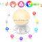 LED multi color voice sensor baby sleeping night light soft eye protection with usb charging light for children