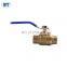 BT1060good quality brass gas safety types  ball valve