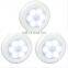 3pcs for one  pack wireless cabinet home decoration motion sensor light 6 led