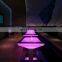 High quality led rechargeable bar table,led wedding table for indoor and outdoor