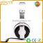 Luxurious silver super power bass chromized 50mm speaker headphones 2016