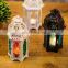 Creative Morocco Candle Table Decoration Moroccan Glass Lantern Candle Mini Iron candlestick Moroccan Lanterns