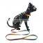 new fashion cat harness and leash set graceful and colorful set for cats smooth and comfortable touch harness,leash