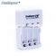 Battery Charger with 3 2700mAh Ni-MH  AA and AAA NiMH Quick Battery Charger Rechargeable Batteries