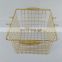 Steel mesh basket/Small customized size stainless steel wire mesh storage basket