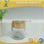 100ml round clear cosmetic cream glass bottles or jar