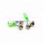 Durable Fishing Bite Alarms Fishing Rod Stalk Bells Clamp Tip ABS Green